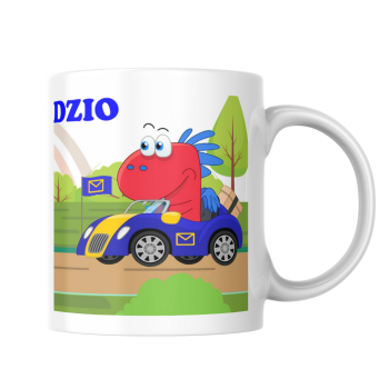 Kubek Smok Edzio biały