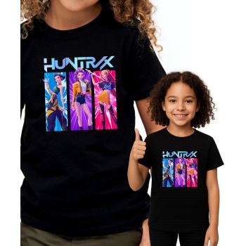 HUNTRIX K-POP DEMON HUNTERS T-SHIRT KOSZULKA PREMIUM - ROZMIARY - KOLORY