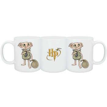 Kubek ZGREDEK Harry Potter  biały