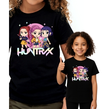 HUNTRIX K-POP DEMON HUNTERS T-SHIRT KOSZULKA PREMIUM - ROZMIARY - KOLORY