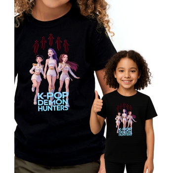 HUNTRIX K-POP DEMON HUNTERS T-SHIRT KOSZULKA PREMIUM - ROZMIARY - KOLORY